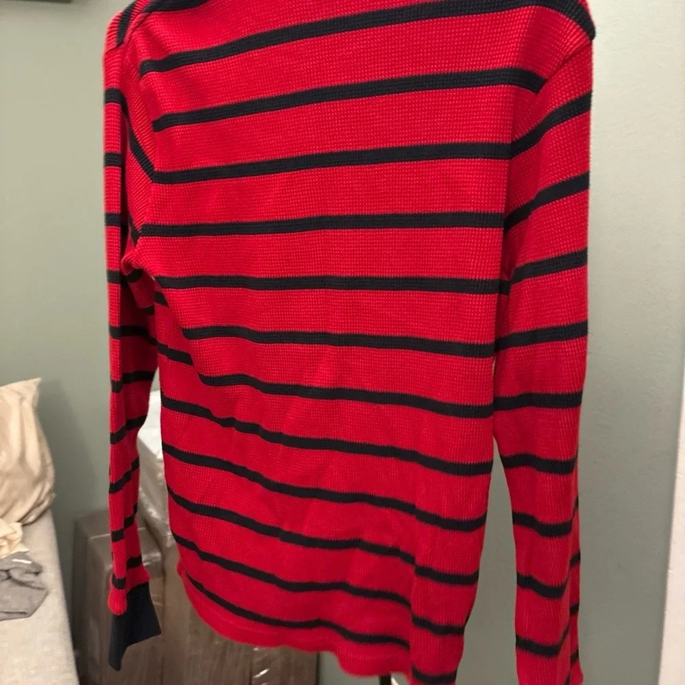 Polo by Ralph Lauren Red and Blue Striped boys Sweater